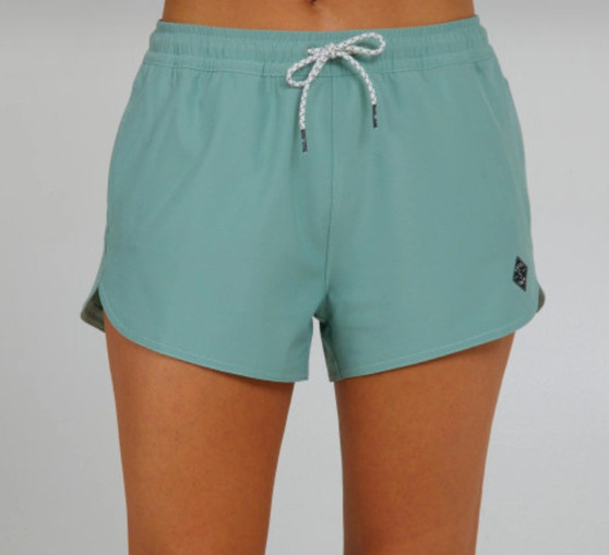 Salty Crew Women's "Beacons" Shorts - Sage Green