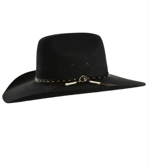 Thomas Cook Station Wool Felt Hat- Black