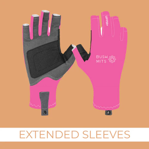 Bush Mits The Carolyn's UPF 50+ Sun Protection Gloves