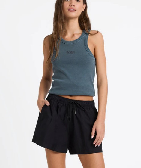 Roxy Women's Recess Elastic Waist Short - Black