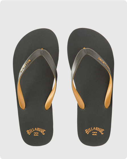 Billabong Men's Stacked Thongs Military