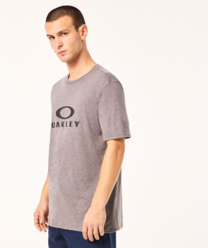 Okaley Men's O Bark 2.0 New Athletic Short Sleeve Tee - Grey