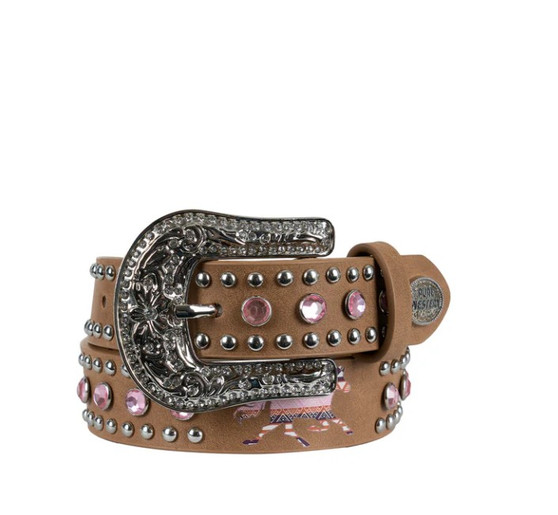 Pure Western Girls Dimity Belt - Light Tan