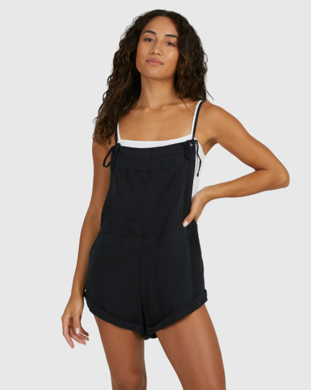 Billabong Womens Wild Pursuit Overall - Black