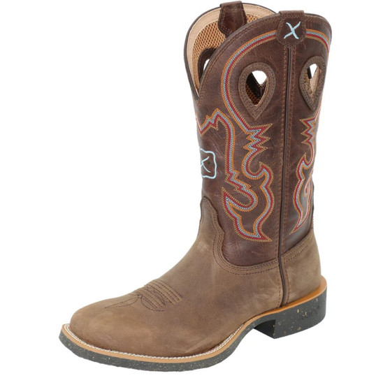 Twisted X Mens 12 Tech X2 Boot - Dark Brown/ Dark