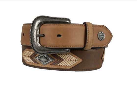 Wrangler Mens Jonas Belt - Coffee