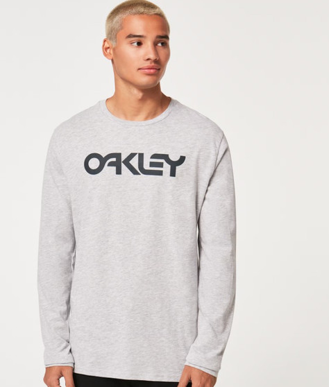 Oakley Mens Mark II L/S Tee - Granite Heather
