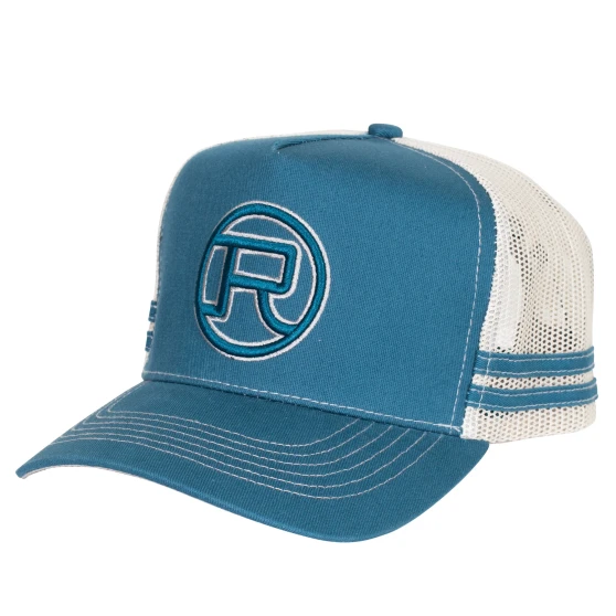 Roper Logo Snapback Trucker Cap - Petrol