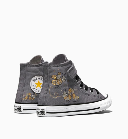 Converse  Kids Chuck Taylor All Star Easy-On Bugs - Darker Green/Gold Palm