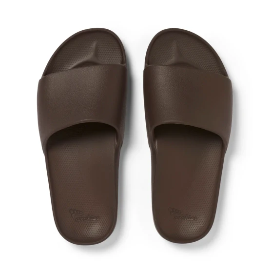 Archies Unisex Support Slide Classic - Brown