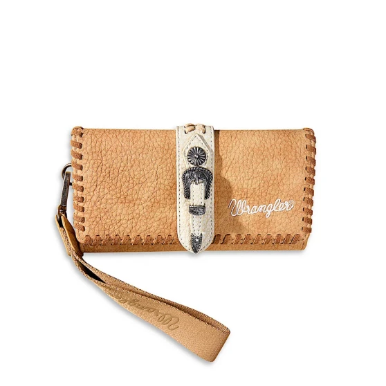 Wrangler Womens Avery Wallet - Light Tan