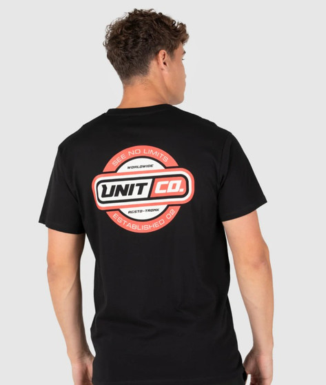 Unit Mens Archive S/S Tee - Black