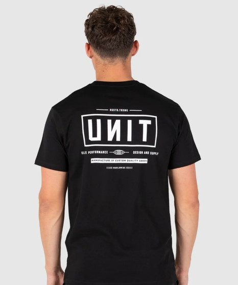 Unit Mens Index S/S Tee - Black