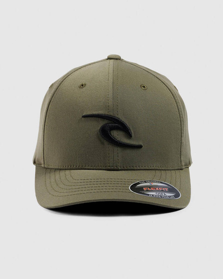 Rip Curl Tepan 2.0 Flexifit Cap - Olive