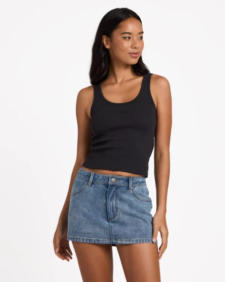 Billabong Womens Everyday Tank - Black Sands