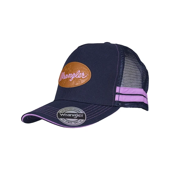 Wrangler Unisex Mia Trucker Cap - Navy