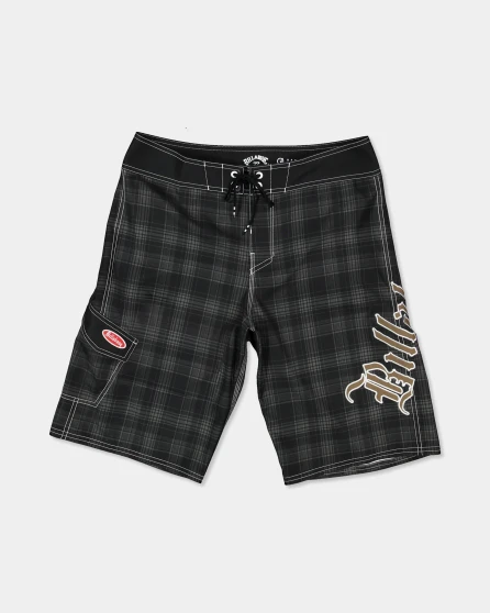 Billabong Mens Immortal Check Boardshorts - Moss