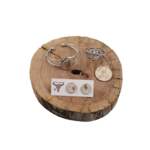 Country Allure Cowhide Chain Necklace