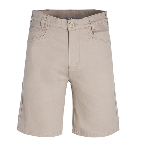 RMX Flexible Fit Mid Leg Utility Short - Tan