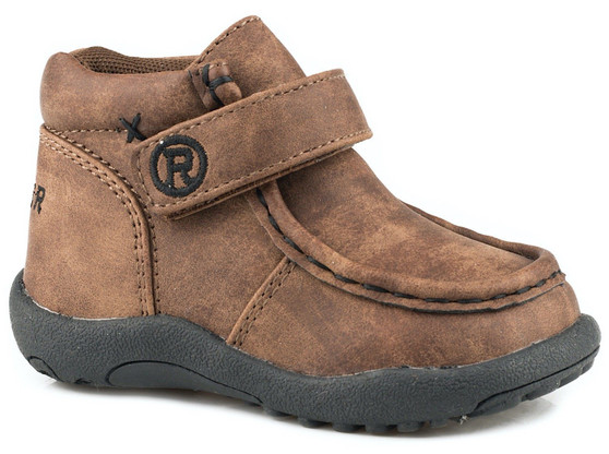Roper Infants/Toddlers Cowbaby Moc's - Brown