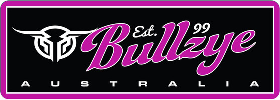 Bullzye Metal Sign-Pink