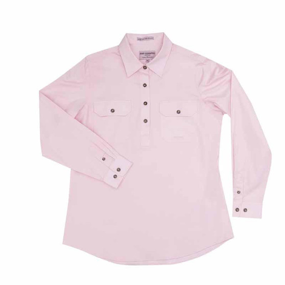 Just Country Jahna Work Shirt - Pink