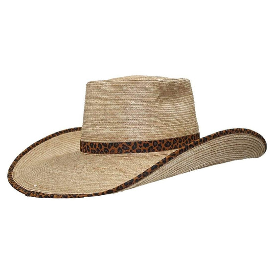 ON SALE Sunbody Ava Hat Oak - Cheetah