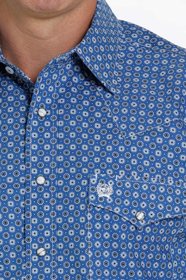 ON SALE Cinch  Mens L/S Print 8/21           MTW1682039