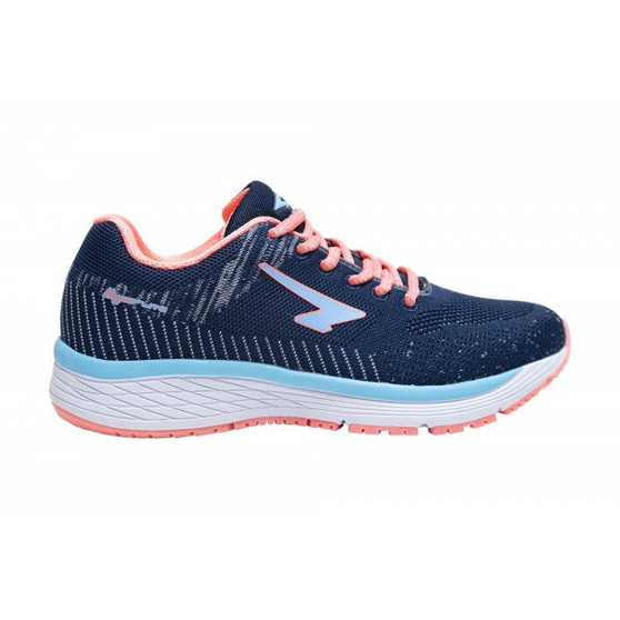 SFIDA Girls Runners Vertex Navy/Coral/Sky