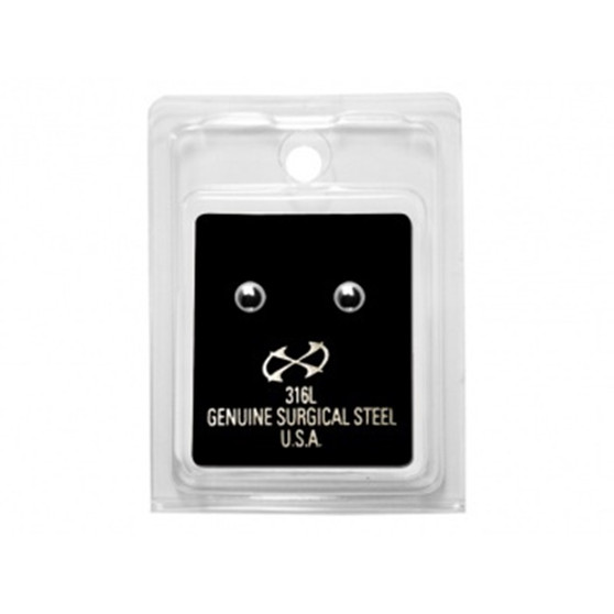 X8 S/S BALL Studs 4MM 8523