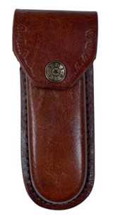 SICUT Brown Leather Belt Folding Knife Pouch Suit 5