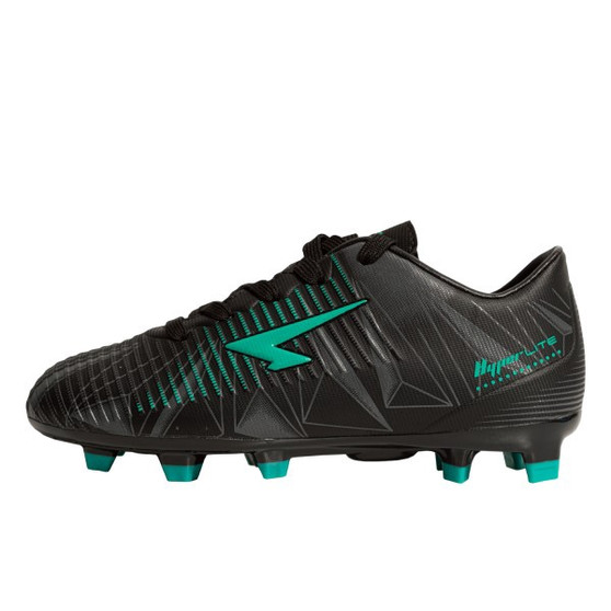 ON SALE SFIDA Junior Laser Footy Boots Black/Teal
