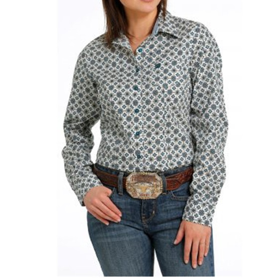 Cinch Women's L/S MSW9164204 - Green