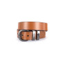 Thomas Cook GUNMETAL TWIN KEEPER BELT - Tan