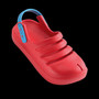 ON SALE Havaianas Kids Clog - Red/Turquoise