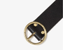 Levi's Fashion Circle Belt - Black