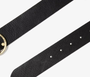 Levi's Fashion Circle Belt - Black