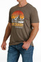 ON SALE Cinch Men's S/S MTT1690593Tee - Brown