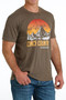 ON SALE Cinch Men's S/S MTT1690593Tee - Brown