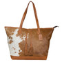 The Design Edge Women's Open Cowhide Tote Bag - Assorted Colours