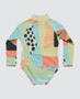 Rip Curl Girls Sunny Point Surf Suit - Multicolor