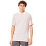ON SALE Oakley Men's Debris Stripe Polo Shirt - White