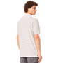 ON SALE Oakley Men's Debris Stripe Polo Shirt - White