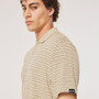Oakley Men's Debris Stripe Polo Shirt - Silver Sage