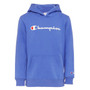 ON SALE Champion Boys Script Hoodie - Cotton Blue Grotto