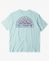 Billabong Men's Sun Up SS Tee - Sea Fog