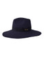 Thomas Cook Augusta Crushable Wool Felt Hat -  Dark Navy
