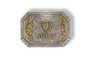 Ariat Rectangle Floral Emblem Buckle