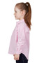 ON SALE Hard Slog Kids Jas H/Plkt L/S Shirt Pink