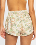 ON SALE Roxy Women's No Bad Waves Printed Short  - Oil Green Wild Flowers